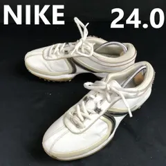 NIKE/ナイキ★レザー/ゴルフシューズ【size:レディース7/24.0/white/白系】sneakers/Shoes/trainers◆sQ-632<sale>