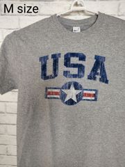 M／US古着／Ｔシャツ／U.S.AIRFORCE／アメカジ／USA