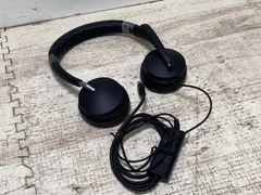 エレコム ヘッドセット 有線 USB接続 折りたたみ式 マイクミュート機能付き 40mmドライバ 両耳用 [デュアルマイクノイズリダクションで雑音をカット] ブラック HS-HP101UNCBK