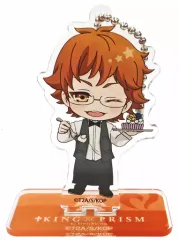 【中古】キーホルダー・マスコット(キャラクター) 十王院カケル 「KING OF PRISM by PrettyRhythm×animatecafe トレーディングスタンドキーホルダー」