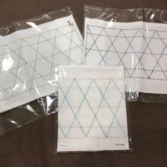 【人気商品！】Sサイズの刺し子ふきん【ハンドメイド】