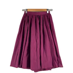ROPE PICNIC ロペピクニック レディース スカート ポリエステル パープル 40【中古】