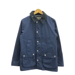 BARBOURS SOUTH SHIELDS / バブアーサウスシールド | コットン混 コーデュロイカラー ビデイルジャケット | M | ネイビー | メンズ
