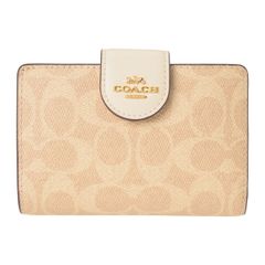 [コーチ] COACH二つ折り財布ラグジュアリー ノスタルジック ディッツィー コーチ] COACH二つ折り財布ラグジュアリー ノスタルジック
