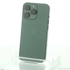 〔中古品〕 iPhone13 Pro 512GB アルパイングリーン MNE03J／A SIMフリー【344】