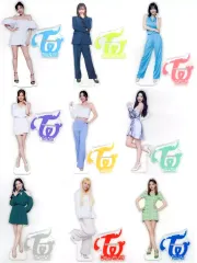 【中古】アクリルスタンド・アクリルパネル 全9種セット TWICE BIGアクリルスタンド 「TWICEくじ」 A賞