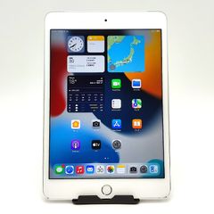 【SIMロック解除済】iPad mini 第4世代 128GB WIFI+Cellular Docomo シルバー