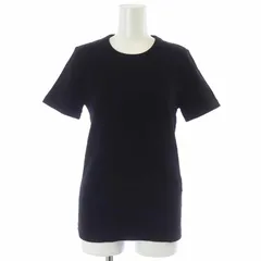 エイトン ATON ニット カットソー 半袖 リブ 2 M 黒 ブラック /AT6のサムネイル