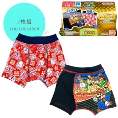 プレミアムボクサーブリーフ2枚組A スーパーマリオ  2枚組