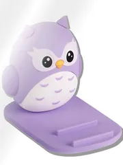 CIOP(シオップ) どうぶつ スマホスタンド スマホ立て かわいい 可愛い おしゃれ フィギュア 卓上 iphone/ipad/タブレットパソコン(ふくろう 01)