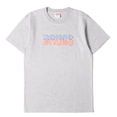 【美品】Supreme シュプリーム Tシャツ サイズ:S / 24AW 星条旗 DRUGSロゴ クルーネック Tシャツ (Drugs Tee) / ヘザーグレー / トップス カットソー 半袖【メンズ】【中古】