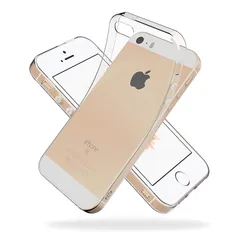 Youriad iPhone SE (2016) / 5S / 5 ケース カバー SE 旧型 第1世代 | 透明 クリア ソフト カバー| 特徴 軽量 インチ 薄型 ストラップ 滑り止め 落下防止 TPU(iPhoneSE 旧型 第1世代 2016 /  0