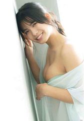 朝日ななみ超セクシー かわいい 美人 水着下着 巨乳美脚美尻 イラストアート B923ポスター