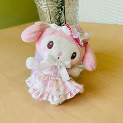 ナカジマコーポレーション(Nakajima Corporation) マイメロディ・クロミ マスコットコレクション マイメロディ 白いちご 208040-25 H13×W7.5×D6cm