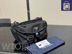 【極美品・Gカード付き✨】現行類似 プラダ メッセンジャーバッグ ナイロン 黒 極美品・Gカード付き✨】現行類似 プラダ メッセンジャーバッグ