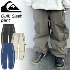 24-25 QUIKSILVER/クイックシルバー QUIK SLASH pant メンズ レディース 防水パンツ スノーボードウェア スノーウェアー 2025
