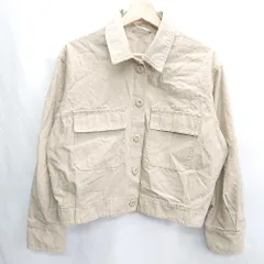 ◇ ⊂ SENSE OF PLACE by URBAN RESEARCH 長袖 ジャケット サイズF ベージュ レディース E  【1501230006132】