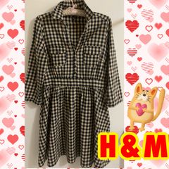 H&M✨チュニック❤️サイズ42【Mサイズ】袖ロールアップ