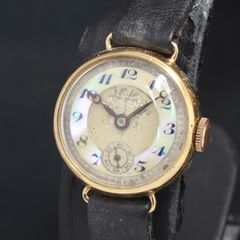 アンティーク スイスブランド Helia ゴールドカラーレディースウォッチ