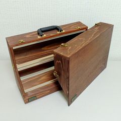 Rembrandt 油絵具セット 木製スケッチボックス イーゼル付き - メルカリ