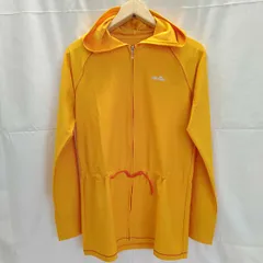エレッセ ジップアップ パーカー ストレッチ ジャージ L イエロー ES12007 レディース ellesse