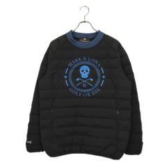 MARK＆LONA マークアンドロナ ゴルフ 21AW Flux Stretch Down Top ダウン プルオーバー MLM-1C-AC06 48 ブラック/ブルー