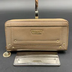 ま*さ様 【超稀少】バーバリーブルーレーベル ラウンドファスナー 長財布 ウォレ 中古・古着通販】BURBERRY BLUE LABEL (バーバリーブルー