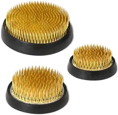 dodtazz 母の日 剣山 生け花 丸形 ゴムカバー 滑り止め 華道 お花 フラワーアレンジメント 3個セット 4cm 5cm 6cm( 3個セット（4cm 5cm 6cm）)