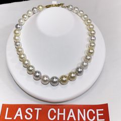 白蝶真珠ナチュラルマルチネックレス
