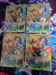 モンキー・D・ルフィ【SEC】OP13-118　4枚セット