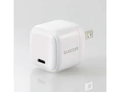 【新品・2営業日で発送】ELECOM エレコム AC充電器／USB PD／20W／USB-C×1／ホワイト(MPA-ACCP7320WH)