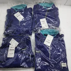 h61972 MIZUNOミズノ ジャージセット　4点セット セットアップ　140cm　150cm　S　ネイビー メターコイズ 美品良品