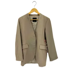 アニュアンス anuans ミドルレングススリットスリーブジャケット レディース FREE 