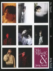 【中古】紙製品 [単品] ジョングク(BTS/防弾少年団) 切手(シート) 「BTS Special 8 Photo-Folio 『Me Myself and Jung Kook Time Difference』」 同梱品