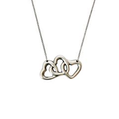 Tiffany&Co ティファニー トリプルハート シルバー Ag 925 SILVER ネックレス ペンダント レディース アクセサリー 箱 専用袋有り 正規品