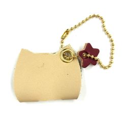 本革 キーケース キーカバー	ベージュ	ストラップ ハンドメイド/工房エールヨコハマ
