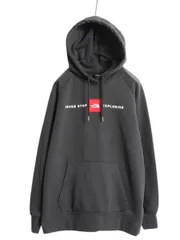 【お得なクーポン配布中!】 ノースフェイス スウェット フード パーカー レディース S / The North Face アウトドア プルオーバー トレーナー 裏起毛 ワッペン 濃灰