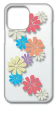 【新品未使用】iPhone13 Pro Max アイフォン13プロマックス クリア ハードケース (アジアンフラワー) カラフル 花柄 アジアン cl-iphone13max-197
