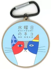 【中古】コースター 水曜日のネコ カラビナ付きラバーコースター 「一番酒蔵くじ よなよなエール」 E賞
