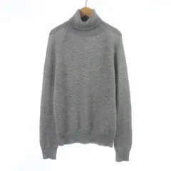 サンローラン パリ SAINT LAURENT PARIS 2019 ニット セーター タートルネック プルオーバー 長袖 カシミヤ モヘヤ混 絹混 シルク混 XS グレー 577554 /SI15のサムネイル
