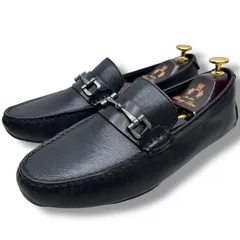 未使用/COLE HAAN【26.0】本革 革靴 ドライビングシューズ ブラック 黒