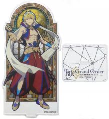 [중고] 아크릴 스탠드 아크릴 패널 캐스터 / 길가 메쉬 아크릴 스탠드 [Fate / Grand Order - 절대 마수 전선 바빌로니아 - × 선샤인 60 전망대 SKY CIRCUS 울크의 창포]