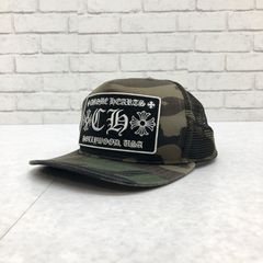 CHROME HEARTS クラムハーツ　Mesh Cap Camo メッシュ　キャップ　カモ　迷彩　スナップバック　USA製　2238-304-3328