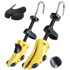 サイズ調整 靴擦れ 靴 靴ズレ 靴伸ばし シューキーパー フィッター プラスチック 靴広げる道具 シューズストレッチャー 2個セット ダボ付 [Zruier] 左右兼用 男女兼用