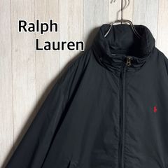Polo by Ralph Lauren ポロ バイ ラルフローレン ジップジャケット ポリエステル ブラック XL スウィングトップ  ブルゾン