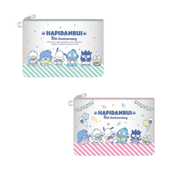 フラットポーチ　はぴだんぶい5th　サンリオキャラクターズ　メール便　クリックポスト　送料込み　クーポン使用可
