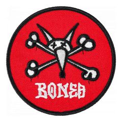 Powell Peralta (パウエル) パッチ ワッペン 刺繍 Vato Rat Patch
