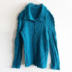 【美品】me ISSEY MIYAKE 【襟付きしわプリーツ カーディガン】 ミー イッセイミヤケ 2310122のサムネイル