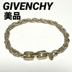 希少】GIVENCHY ジバンシー ブレスレット クロス 4Gロゴ 17cm - メルカリ