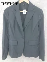 ◇ iCB アイシービー シングル 1B 長袖 ジャケット サイズ11 チャコールグレー レディース 【中古】 【1002801430429】